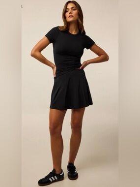 Greyson Ashe Skirt, 14.5” Length, Black, Size S